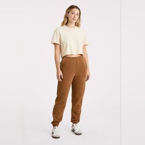 Nuuds Classic Sweatpants in Chocolate Size S